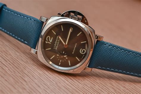 panerai luminor due 3 days automatic acciaio 38mm